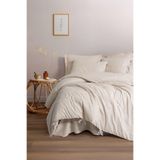 COTTON BOX 38.00000146 Keten Çift Kişilik Nevresim Takımı Esmira,200 x 220 Bej