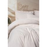 COTTON BOX 38.00000159 Keten Çift Kişilik Nevresim Takımı Basic,200 x 220 Bej