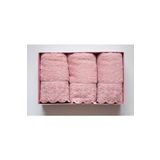 Cotton Box 3'lü Gipürlü Pudra Havlu Seti