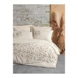 COTTON BOX 8680108071090 Keten Çift Kişilik Nevresim Takımı Hemera,200 x 220 Bej