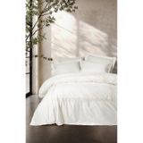 COTTON BOX 8680108079102 Brode Nakışlı Çift Kişilik Saten Nevresim Takımı Riley Ekru,200 x 220 Çok Renkli