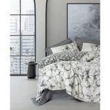 Cotton Box Balance Ranforce Çift Kişilik Hilaris Antrasit Nevresim Takımı - 200 x 220 cm