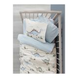 Cotton Box Bebek Nevresim Takımı Dinoro Mavi