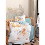 Cotton Box Bebek Nevresim Takımı Moon Mint Renkli Desenli 100 x 150 cm Ebatlarında