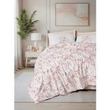 Cotton Box Bohem Tek Kişilik Nevresim Takımı Serava Somon Pembe