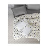 Cotton Box Boony Leroy Gri Çift Kişilik Pike Takımı
