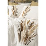 Cotton Box Brode Serisi Çift Kişilik Nevresim Takımı Alvora Hardal - 200 x 220 cm