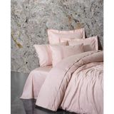 Cotton Box Cift Kisilik Jakarli Saten Nevresim Takimi Jana Pembe