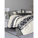 Cotton Box Çift Kişilik Lehlare Antrasit Nevresim Takımı - 200 x 220 cm