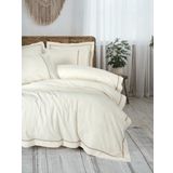 Cotton Box Çift Kişilik Nevresim Takımı Inborn Banded Kahve