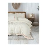 Cotton Box Çift Kişilik Nevresim Takımı Inborn Banded Turuncu 8680108076996