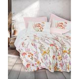 Cotton Box Çift Kişilik Nevresim Takımı Lilura Pembe