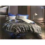Cotton Box Çift Kişilik Ranforce Nevresim Takımı Robertos Antrasit - 200 x 220 cm