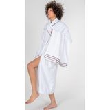 Cotton Box Classic Bornoz Seti Helya Beyaz Unisex L/Xl