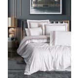 Cotton Box Classic Helya Beyaz Çift Kişilik 200x220 cm Nevresim Takımı