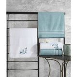Cotton Box Cotton Bo x Colorful 4 Parça Hamam Havlu Seti-Mint Beyaz - 90 x 150 cm
