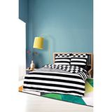 Cotton Box Cozy Home Mono Çift Kişilik Lastikli Çarşaflı Nevresim Takımı Code Siyah