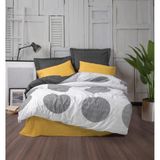 Cotton Box Dappled Modern Sarı Çift Kişilik Nevresim Takımı