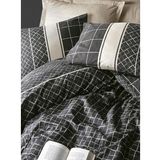 Cotton Box Dark Antre Bej Ranforce Çift Kişilik Nevresim Takımı