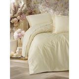 Cotton Box Elegant Saten Çift Kişilik Nevresim Takımı Bej - 240 x 260 cm