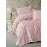 Cotton Box Elegant Saten Çift Kişilik Nevresim Takımı Pudra - 240 x 260 cm
