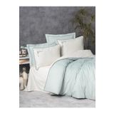 Cotton Box Elite Vanko Mint Saten Çift Kişilik 200x220 cm Nevresim Takımı