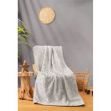 Cotton Box Emboss 220x240 Taş Çift Kişilik Battaniye
