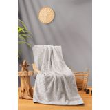 Cotton Box Emboss Taş Çift Kişilik Battaniye