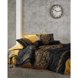 Cotton Box Emh Alvina Saten Gold 200 x 220 cm Çift Kişilik Nevresim Takımı