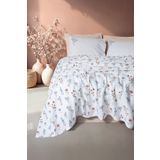 Cotton Box Estiva Çift Kişilik Pike Takımı Briar Somon