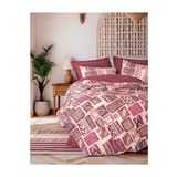 Cotton Box Ethnic Çift Kişilik Nevresim Takımı Estilo Bordo