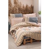 Cotton Box Ethnic Dakota Gri Tek Kişilik Nevresim Takımı Seti