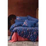 Cotton Box Feminen Emery Lacivert Çift Kişilik Nevresim Takımı