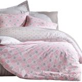 Cotton Box Fine Pembe Çift Kişilik Minimal Nevresim Takımı