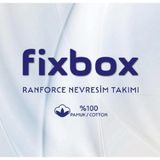 Cotton Box Fixbox Ranforce Tek Kişilik Çarşafı Lastikli Nevresim Takımı Vibra Tarçın - 160 x 220 cm