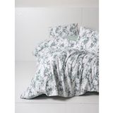 Cotton Box Flanel Nevresim Takımı Çift Kişilik Casey Petrol