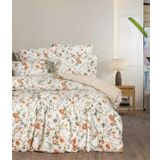 Cotton Box Flanel Nevresim Takımı Tek Kişilik Vintage Ekru