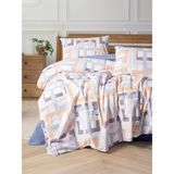 Cotton Box Flanel Tek Kişilik Nevresim Takımı Hayden Lila - Mor - 180 x 240 cm