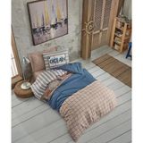 Cotton Box Genç Odası Ocean Lacivert Lastikli Tek Kişilik Nevresim Takımı