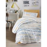 Cotton Box Genç Odası Tek Kişilik Nevresim Takımı Dashon Sarı - 180 x 240 cm