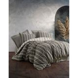 Cotton Box Jamira Smooth Çift Kişilik Haki 200x220 cm Nevresim Takımı