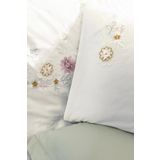 Cotton Box Jenka Mint 3D Nakışlı Çift Kişilik Saten Nevresim Takımı