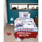 Cotton Box Junior Tek Kişilik Flying Gri 160x220 cm Nevresim Takımı
