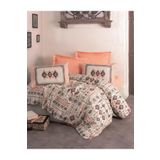 Cotton Box Kateri Somon Etnich Çift Kişilik 200x220 cm Nevresim Takımı