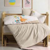 Cotton Box Kiddo Krem Pucnh Nakışlı Bebek Nevresim Takımı