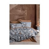 Cotton Box Lenora Kahve Çift Kişilik 200x220 cm Nevresim Takımı