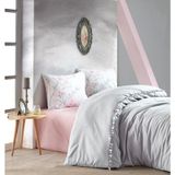 Cotton Box Linda Gri Çift Kişilik Nevresim Takımı