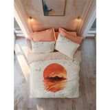 Cotton Box Maritime Çift Kişilik Nevresim Takımı Sunset Somon - 200 x 220 cm