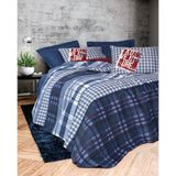Cotton Box Masculine Çift Kişilik Complete Set Roger Lacivert Nevresim Takımı - 220 x 230 cm
