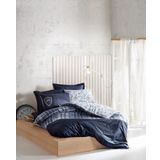 Cotton Box Masculine Pablo Lacivert Çift Kişilik Nevresim Takımı